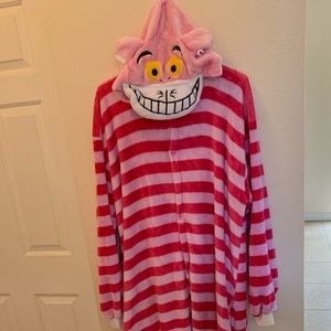 Cheshire cat costume onesie